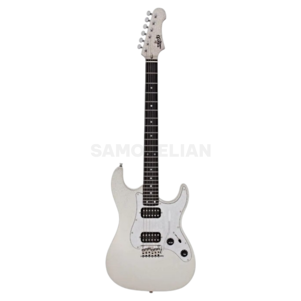 JET_JS-500_SLS.png JET JS-500 SLS Silver Sparkle Electric Guitar - Image 1