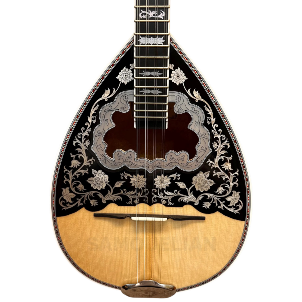 Polytaridis_Samouelian_4xordo.png Handmade 4-course Bouzouki SP4F | Professional Greek Bouzouki - Image 1