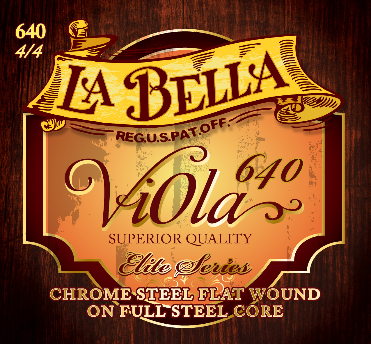 la-bella-viola-strings-640.jpg La Bella 640 Viola Strings - Image 1