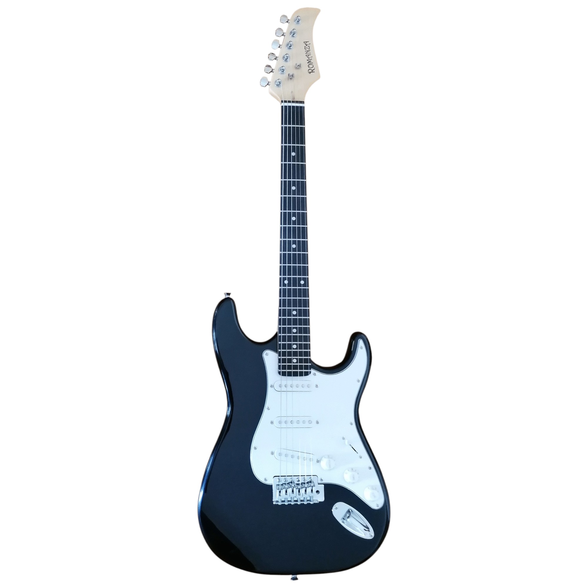 romanza_strat_041bk.jpg Romanza Electric Guitar Stratocaster S041-BK - Image 1