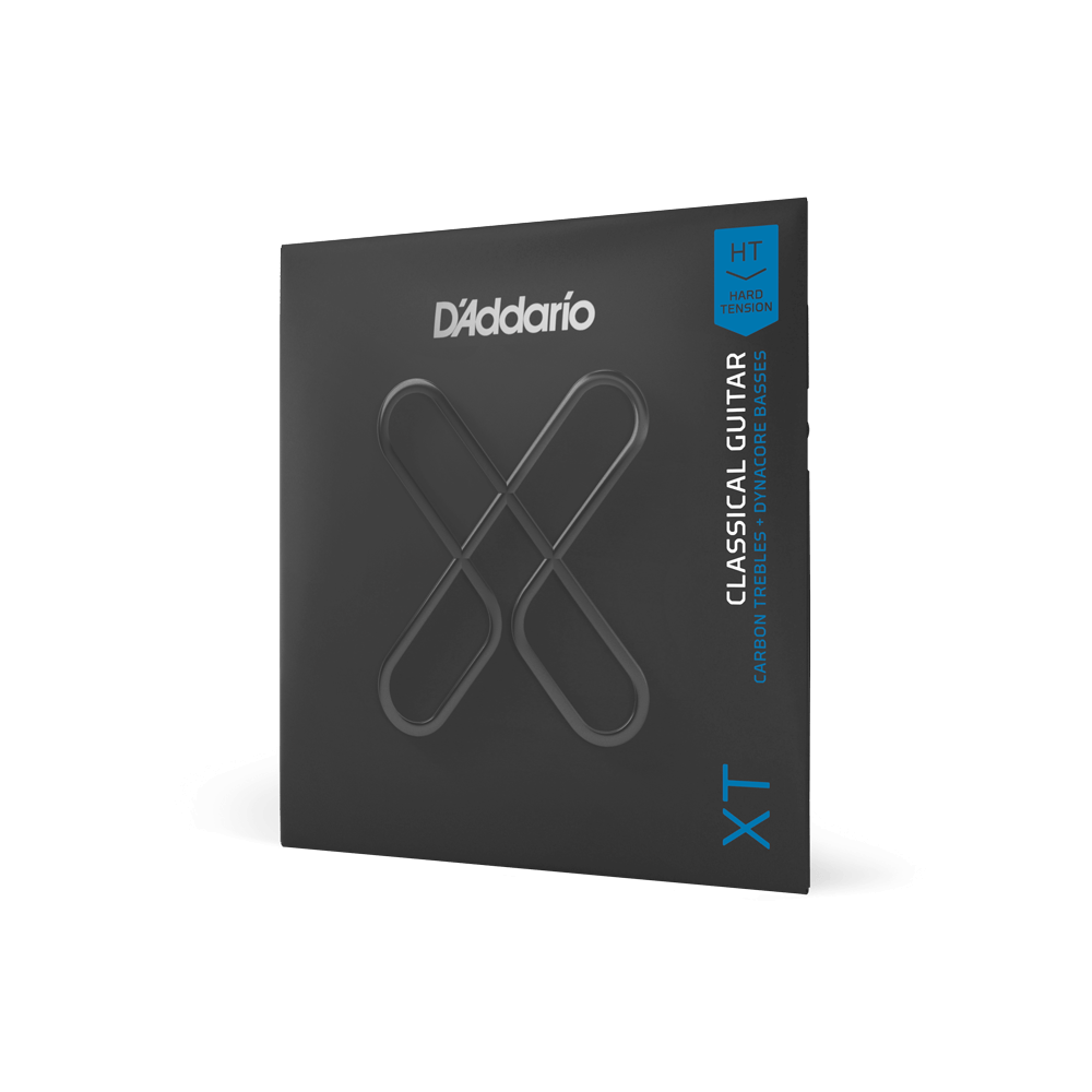 ds_xtc46ff_main1_transparent_web D'Addario XTC46FF Χορδές Κλασικής Κιθάρας XT Carbon Treble, Hard Tension - Image 1