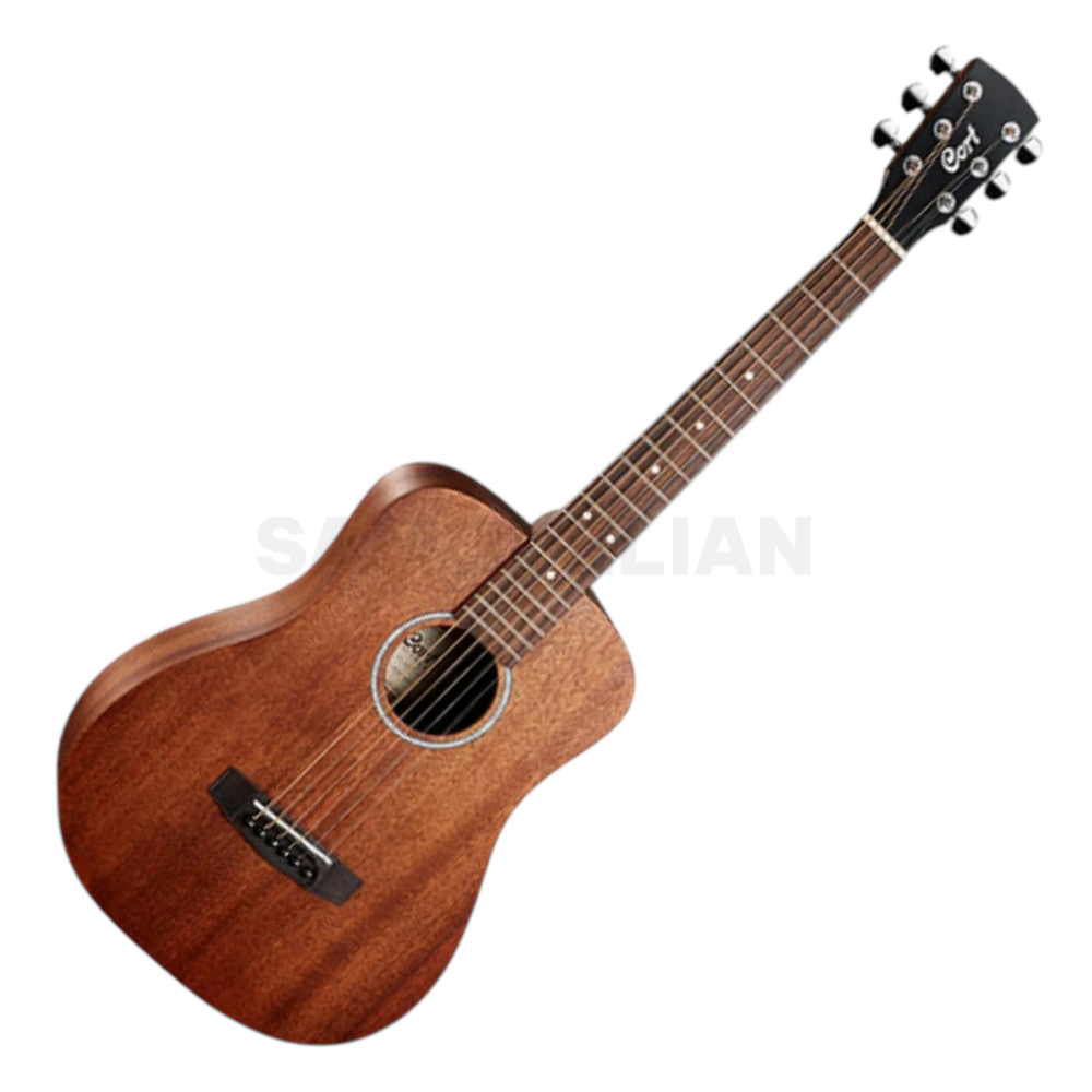 adminicort Ακουστική Κιθάρα Cort AD Mini M 3/4 Μαόνι Open Pore με Θήκη - Image 1