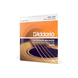 Alternative view of Χορδές Ακουστικής Κιθάρας D'Addario EJ15 Phosphor Bronze | 0.10-0.47 Extra Light