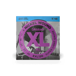 Χορδές Ηλεκτρικής Κιθάρας D'Addario EXL120 Nickel wound | Super Light, 09-42
