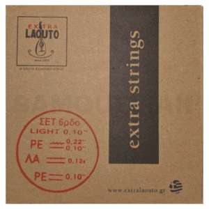 Extra Laouto Set 6-Χορδου Μπουζουκιού-0.10 | Χορδές για Τρίχορδο Μπουζούκι