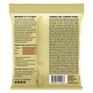Ernie Ball Earthwood 80/20 Bronze Acoustic Guitar Strings | Extra Light 10-50 - Image 2