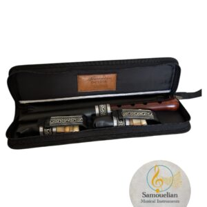 Χειροποίητο Αρμένικο Ντουντούκ σε La (A) –  Δερμάτινη Θήκη & Επιπλέον Επιστόμιο