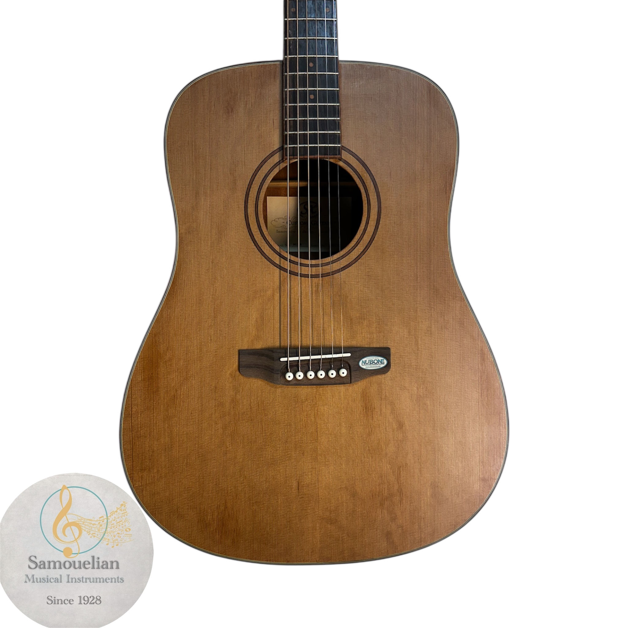 Acoustic Guitar SX DG30R with Solid Cedar Top - Image 3