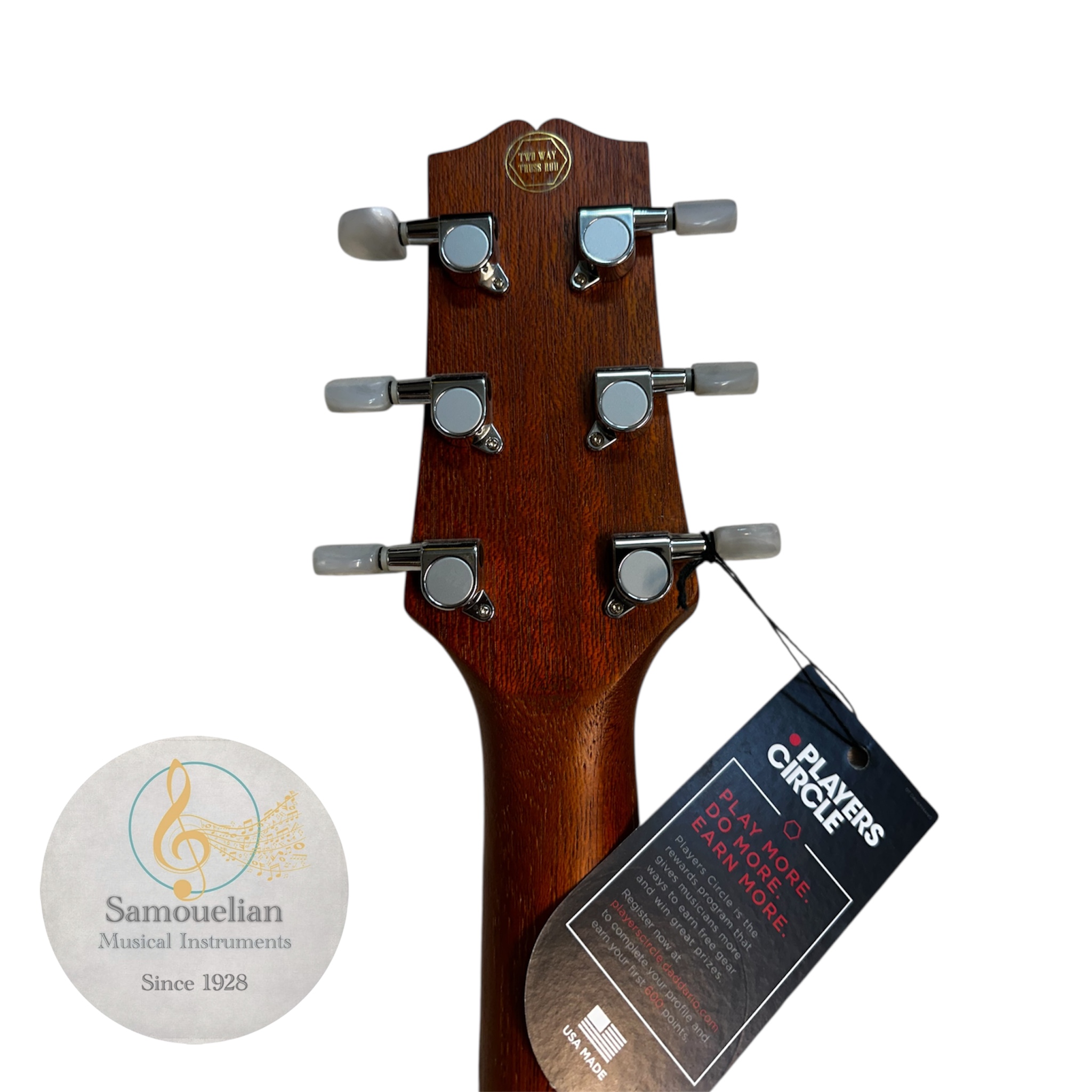 Acoustic Guitar SX DG30R with Solid Cedar Top - Image 6
