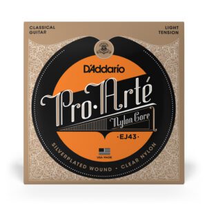 D'Addario EJ43 Pro-Arte Nylon Classical Guitar Strings, Light Tension