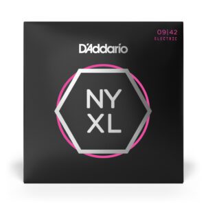 D'Addario NYXL0942 Nickel Wound Electric Guitar Strings, Super Light, 9-42