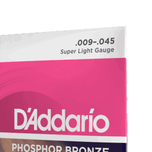 Alternative view of D'Addario Phosphor Bronze Acoustic Guitar Strings |  9-45 Super Light