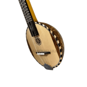 Alternative view of Handmade Greek Baglamas LPC | Rare, Coconut Back, Greek Baglamas