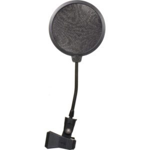 Alternative view of ON STAGE ASVS4-B Blk Gooseneck Pop Filter