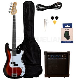 Σέτ Ηλεκτρικού Μπάσου Romanza S104 SB | Με ενισχυτή, θήκη, ζώνη και κουρδιστήρι