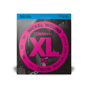 Χορδές Ηλεκτρικού Μπάσου D'Addario EXL170 Nickel, Long Scale | 45-100 Regular Light