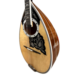 Professional Handmade 4-String Bouzouki | Bear-claw Spruce Top - Image 4