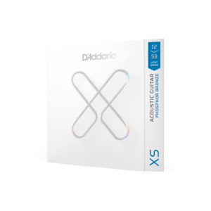 D'Addario XS Phosphor Bronze Coated Acoustic Guitar Strings | 12-53 Light
