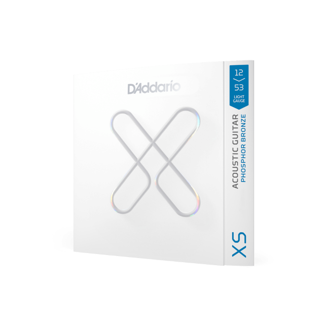 Χορδές Ακουστικής Κιθάρας D'Addario XS Phosphor Bronze Coated | 12-53 Light