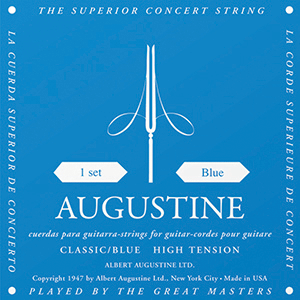 Strings Augustine Classic Blue High Tension