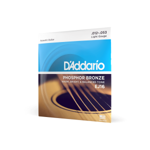 Χορδές Ακουστικής Κιθάρας D'Addario EJ16 Phosphor Bronze | 12-53 Light - Image 5