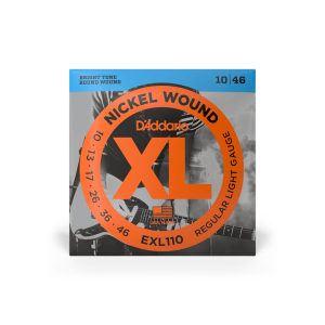 Χορδές Ηλεκτρικής Κιθάρας D'Addario EXL110 Nickel wound | Regular Light 10-46