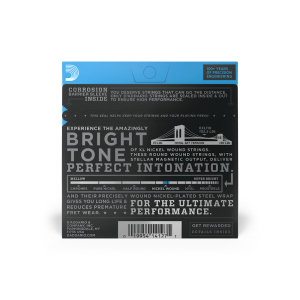 Χορδές Ηλεκτρικής Κιθάρας D'Addario EXL110 Nickel wound | Regular Light 10-46 - Image 4