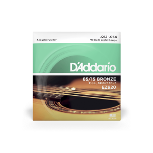 D'Addario EZ920 Bronze Acoustic Guitar Strings | Medium Light, 12-54