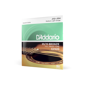 D'Addario EZ920 Bronze Acoustic Guitar Strings | Medium Light, 12-54 - Image 4