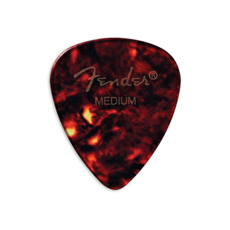 FENDER 451 SHAPE CLASSIC CELLULOID PICKS MEDIUM (5 pcs)