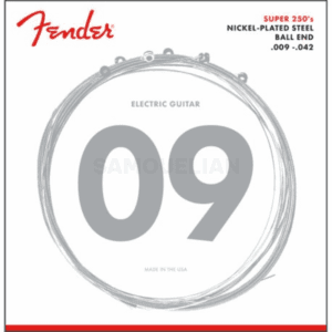 Χορδές Ηλεκτρικής Κιθάρας FENDER SUPER 250L NICKEL PLATED STEEL | 009-042