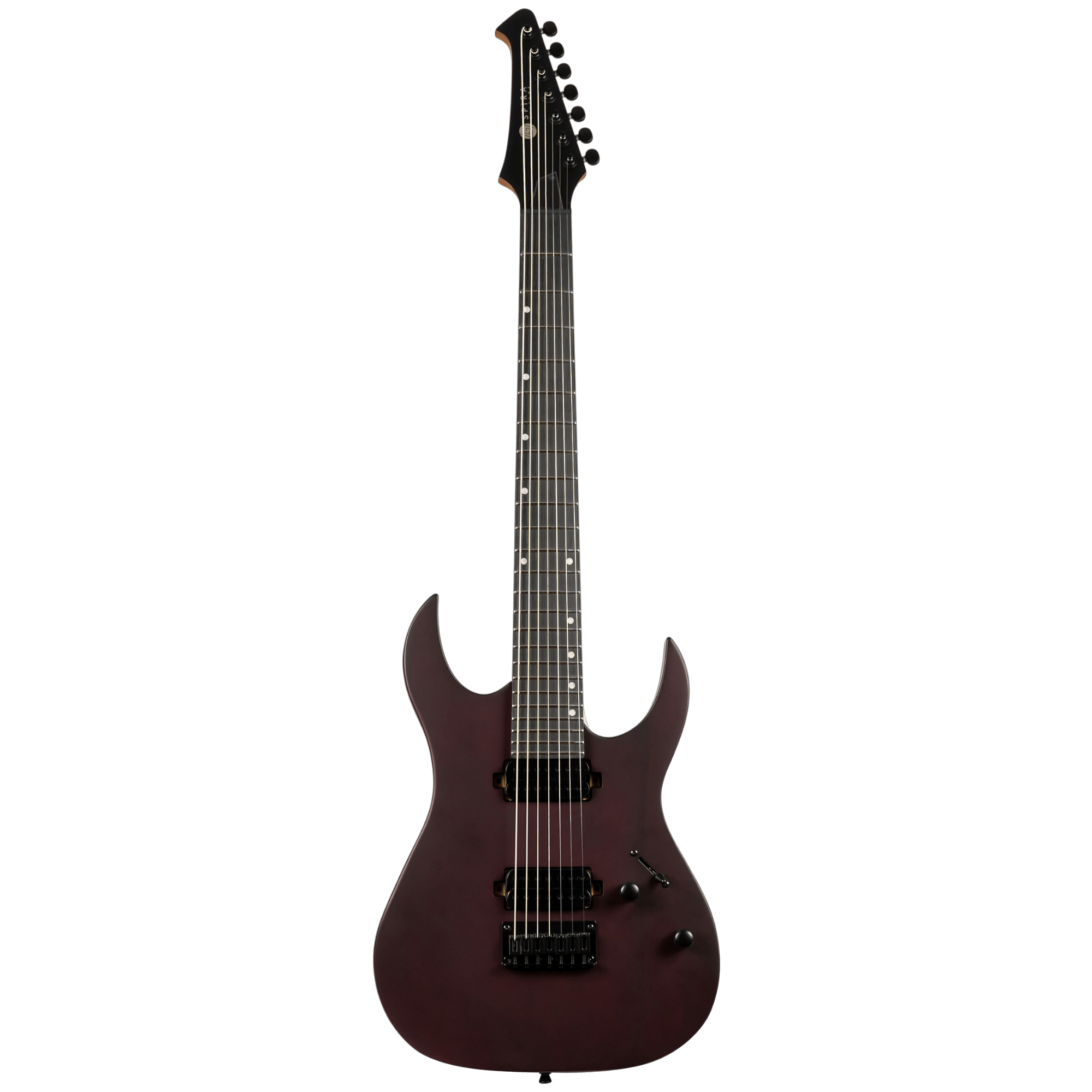 SPIRA T-407 MWR Electric Guitar 7 string Satin Red Wine