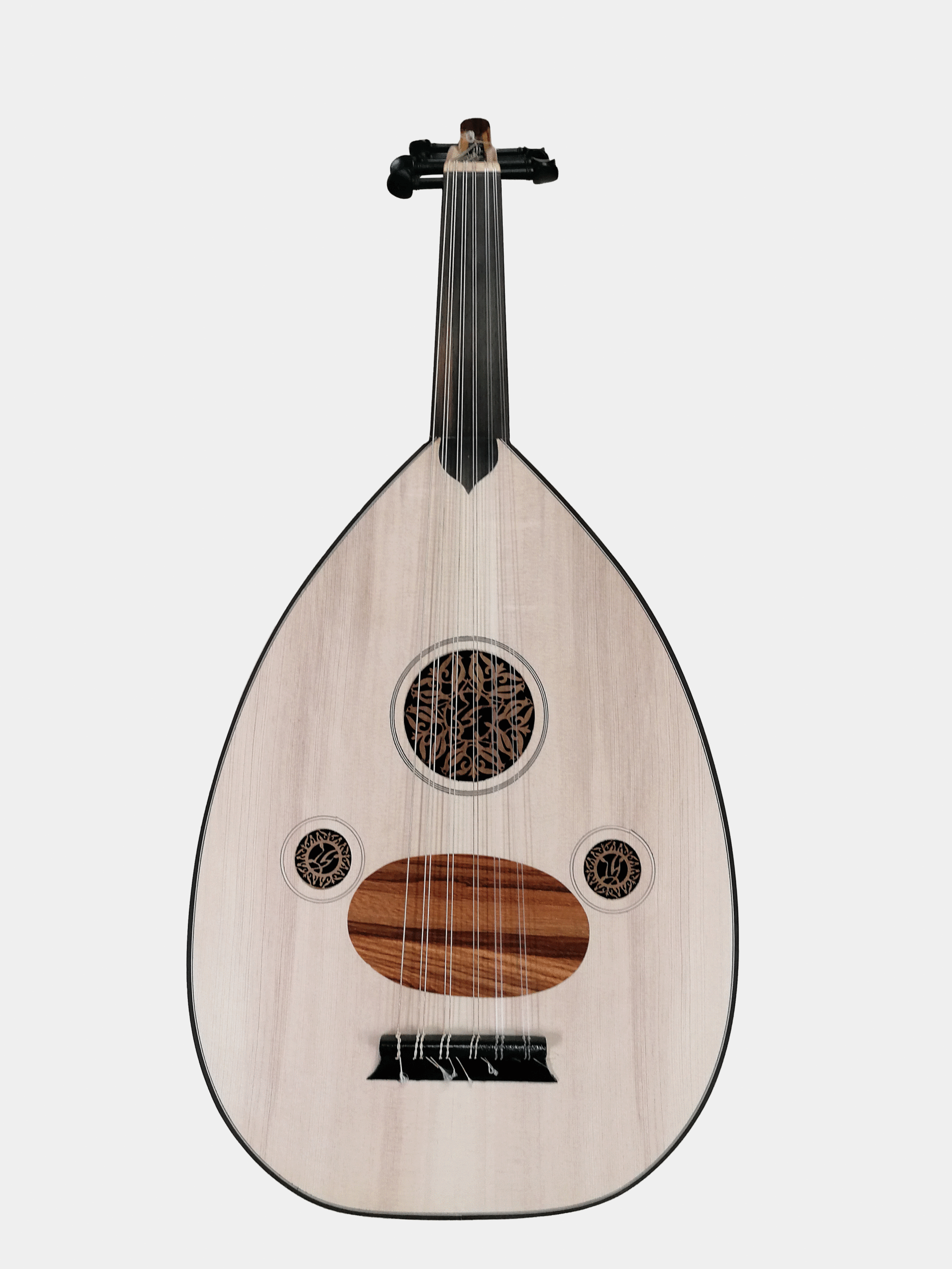 Handmade electroacoustic oud