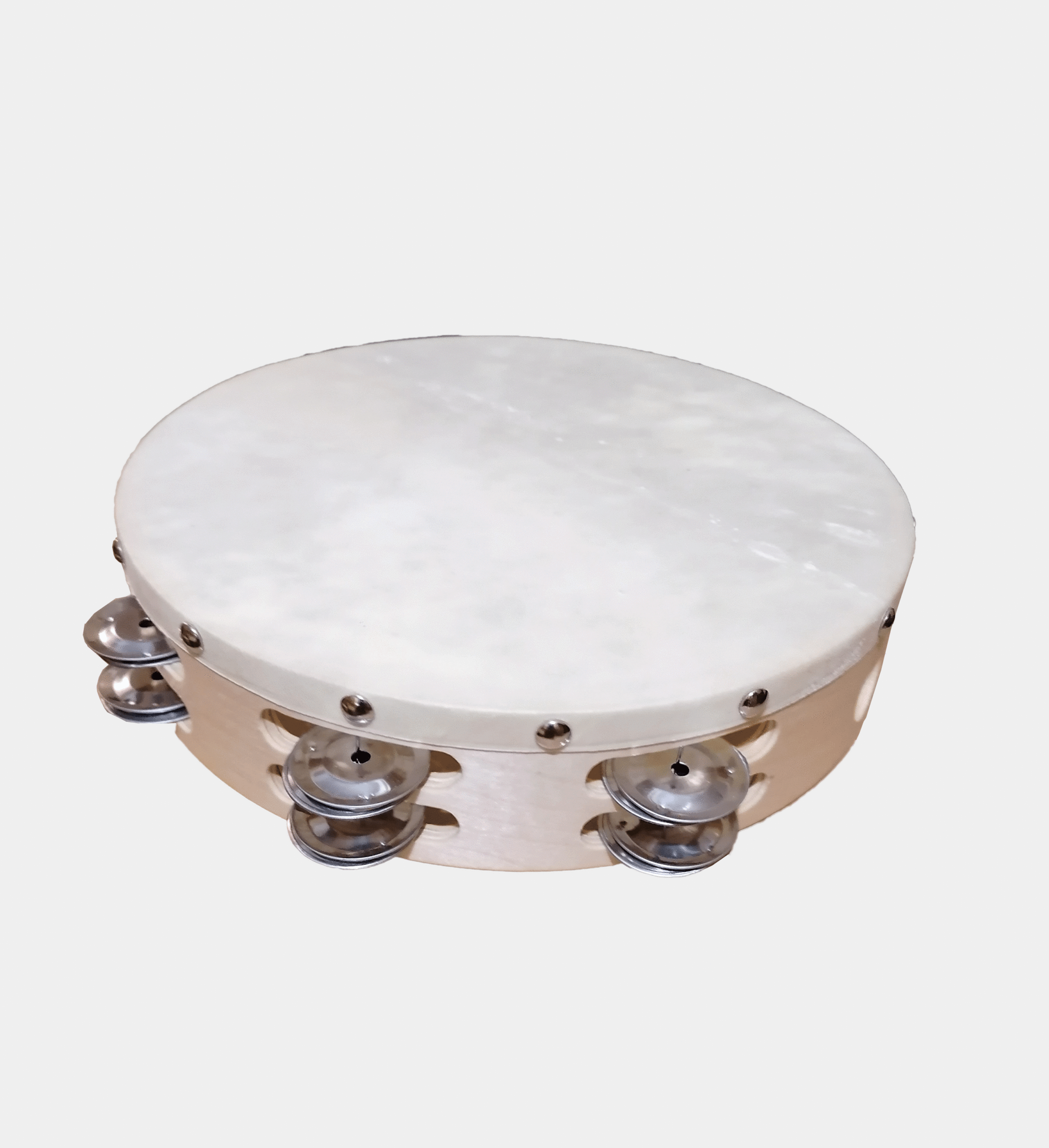 Leather Tambourine 10 "