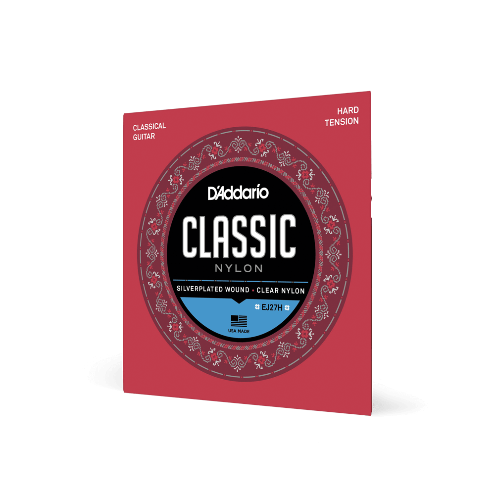 D'Addario EJ27H Χορδές Κλασικής Κιθάρας Classic Nylon, Hard Tension