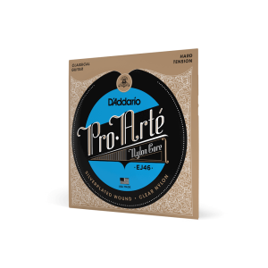 D'Addario EJ46 Pro-Arté Nylon Classical Guitar Strings, Hard Tension