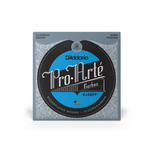 D'Addario EJ46FF Pro-Arté Carbon Classical Guitar Strings, Dynacore Basses, Hard Tension - Image 2
