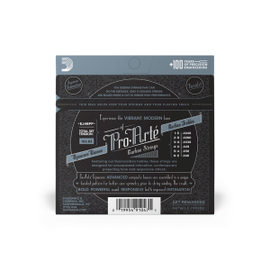 D'Addario EJ46FF Pro-Arté Carbon Classical Guitar Strings, Dynacore Basses, Hard Tension - Image 3