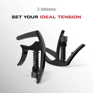 D'Addario Καποτάστο Tri-Action, Μαύρο - Image 9