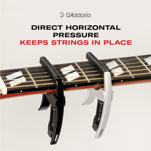 D'Addario Καποτάστο Tri-Action, Μαύρο - Image 5