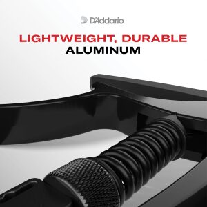 D'Addario Καποτάστο Tri-Action, Μαύρο - Image 4