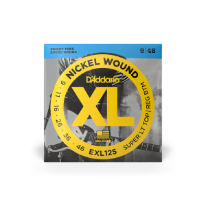 D'Addario EXL125 Χορδές Ηλεκτρικής Κιθάρας, Super Light Top/Regular Bottom 09-46 - Image 2