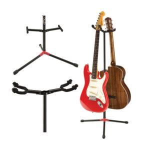 FENDER® Adjustable Double Hanging Guitar Stand - Image 2