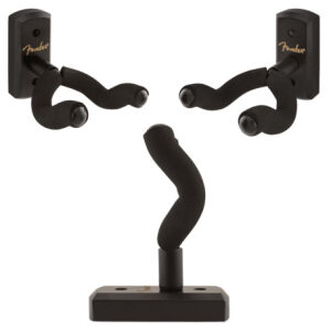 FENDER® Essentials Guitar Wall Hanger | Black - Image 2