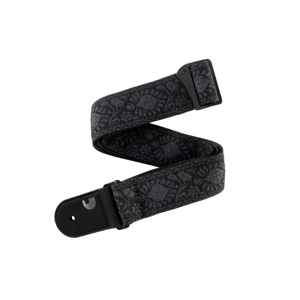 D'Addario Υφαντή Ζώνη Κιθάρας, Monterey Black Tubular