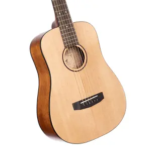 Cort Earth Mini OP 3/4 Acoustic Guitar with Gig Bag - Image 3