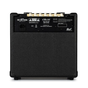 Cort CM15R 15W Guitar Amplifier with Reverb, Black - Image 2
